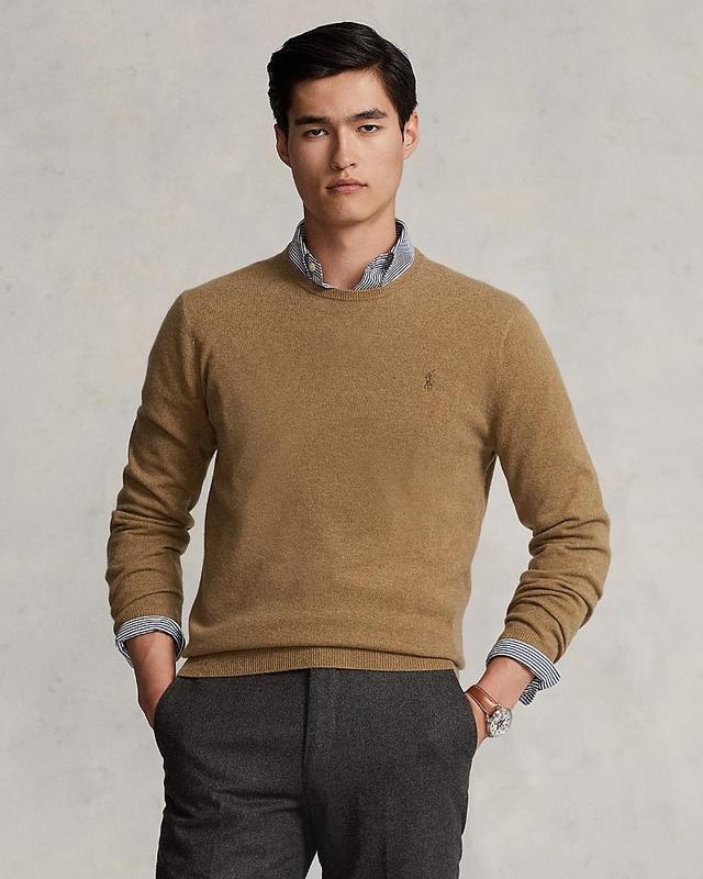 Mens Wool Knit Sweater Product Image