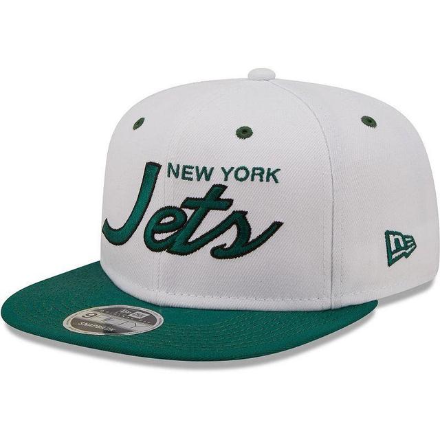 Mens New Era /Green New York Jets Sparky Original 9FIFTY Snapback Hat Product Image