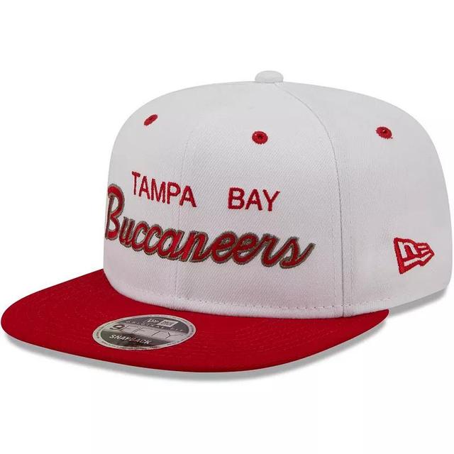 Mens New Era /Red Tampa Bay Buccaneers Sparky Original 9FIFTY Snapback Hat Product Image