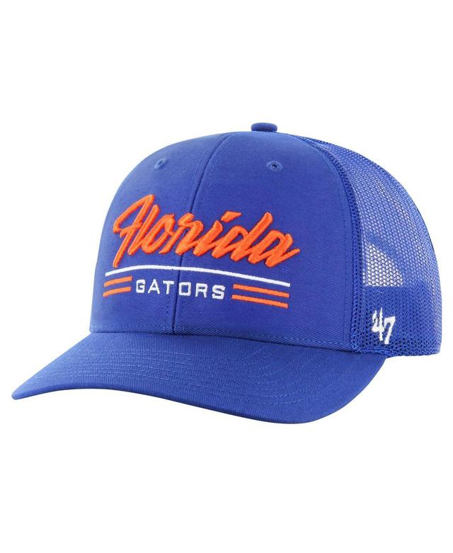 Mens 47 Royal Florida Gators Garner Trucker Adjustable Hat Product Image