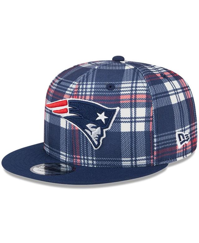 New Era Mens Navy New England Patriots 2024 Sideline Statement 9FIFTY Snapback Hat Product Image