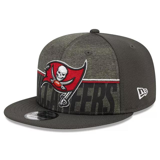 Mens New Era Pewter Tampa Bay Buccaneers 2023 NFL Training Camp 9FIFTY Snapback Hat, Grey Product Image