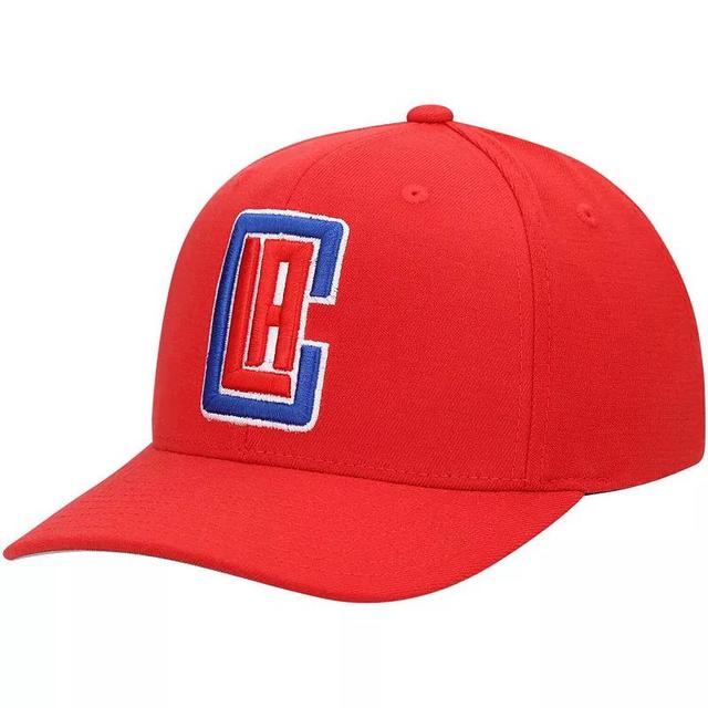 Mens Mitchell & Ness LA Clippers Ground Stretch Snapback Hat Product Image