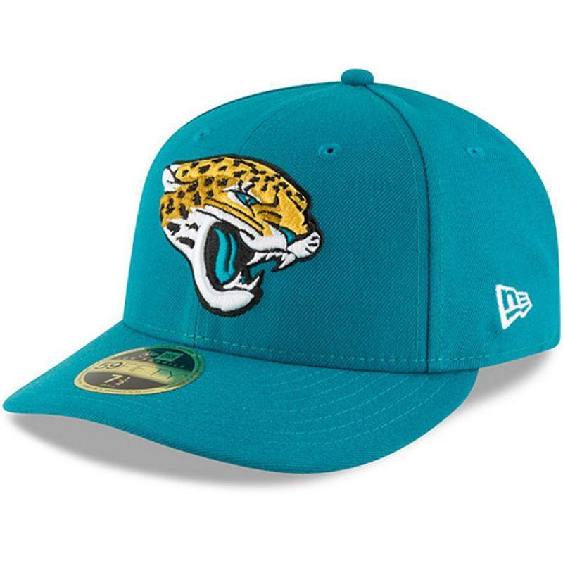 Mens New Era Teal Jacksonville Jaguars Omaha Low Profile 59FIFTY Fitted Hat Product Image