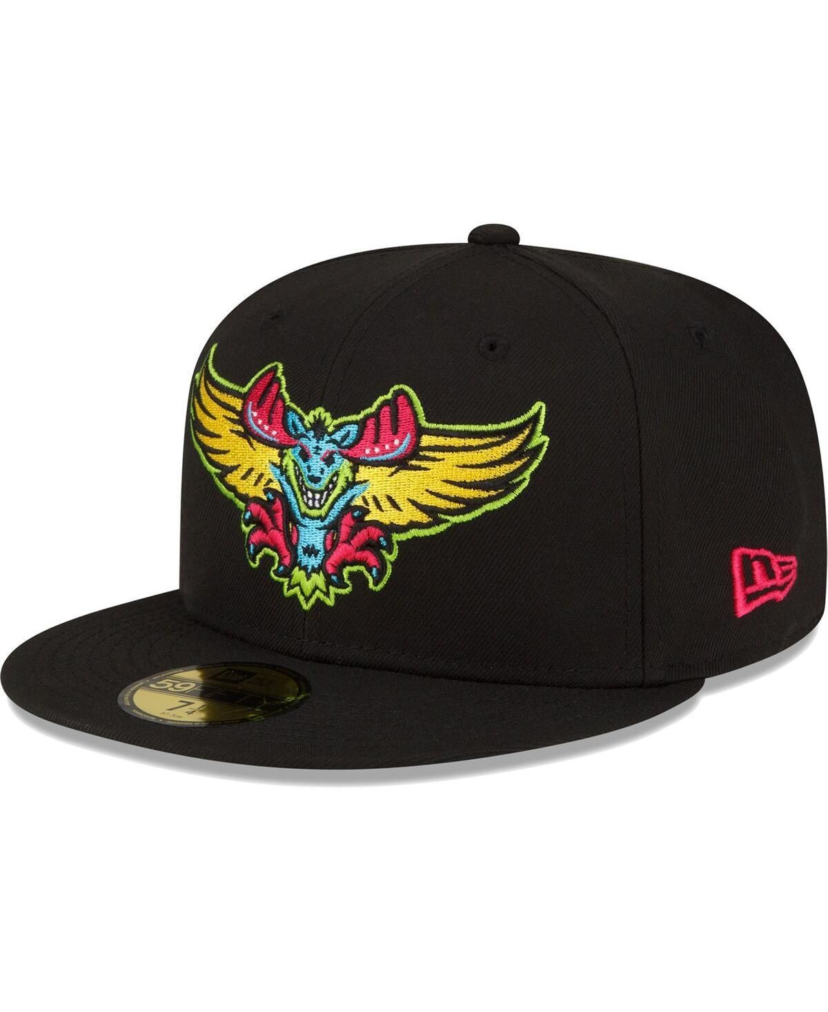 Mens New Era Black Modesto Nuts Copa De La Diversion 59FIFTY Fitted Hat Product Image