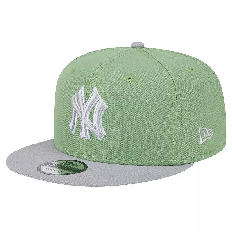 Mens New Era /Gray New York Yankees Color Pack Two-Tone 9FIFTY Snapback Hat Product Image