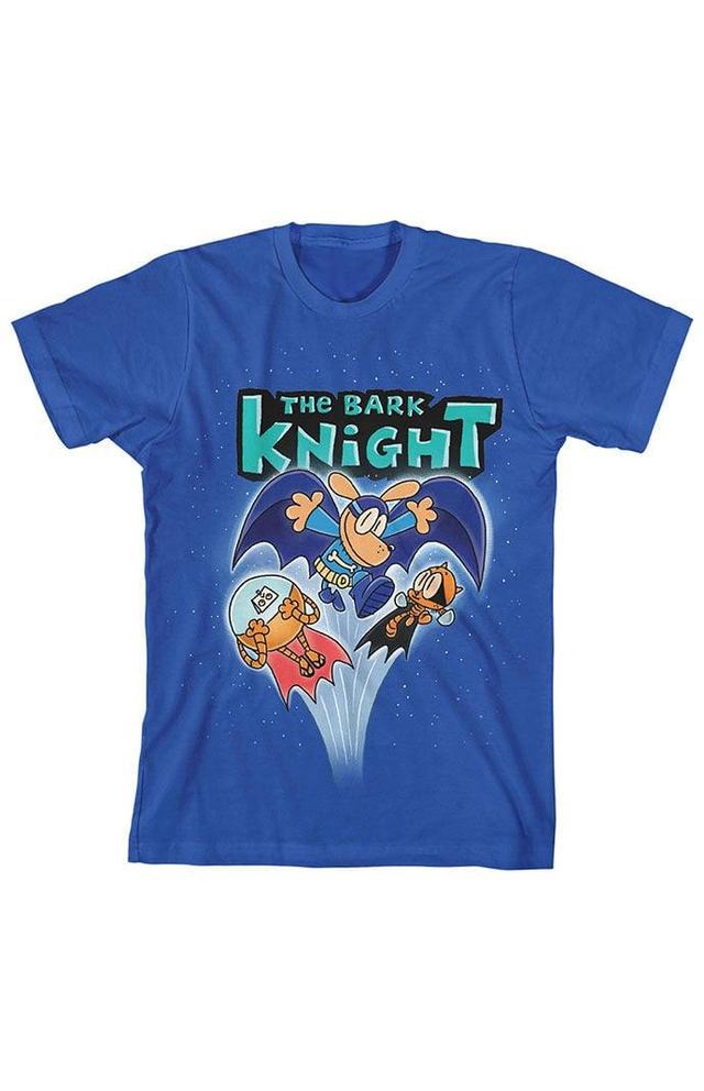 Kids Dog Man the Bark Night T-Shirt Product Image