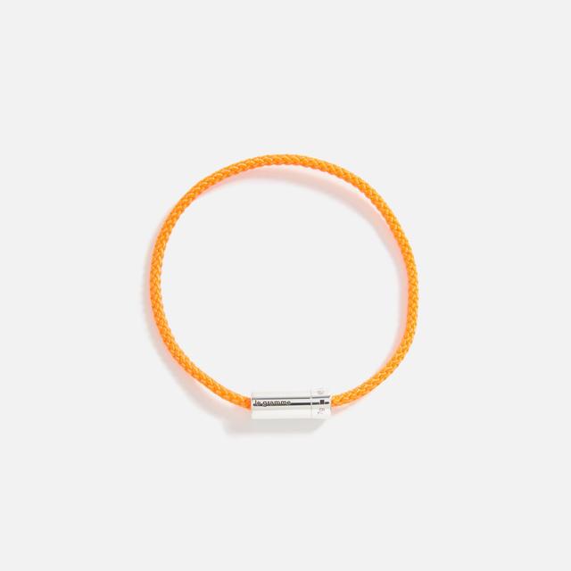 Le Gramme 7g Nato Cable Bracelet - Orange Male Product Image