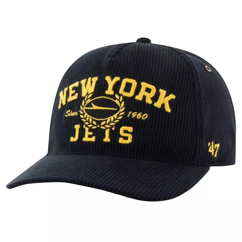 Mens 47 New York Jets Letterman Hitch Adjustable Hat Product Image