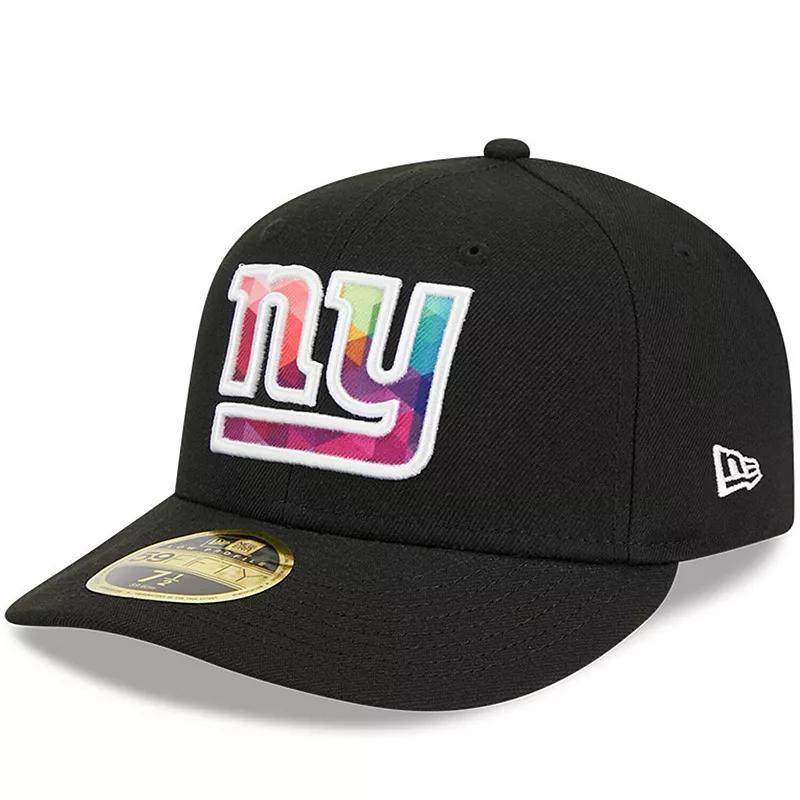 Mens New Era Black New York Giants 2023 NFL Crucial Catch Low Profile 59FIFTY Fitted Hat Product Image