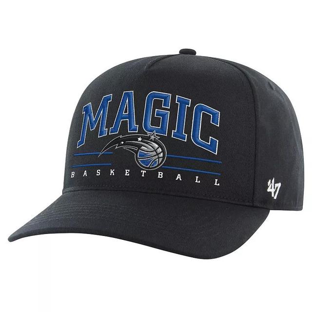 Mens 47 Black Orlando Magic Core Roscoe Hitch Adjustable Hat Product Image