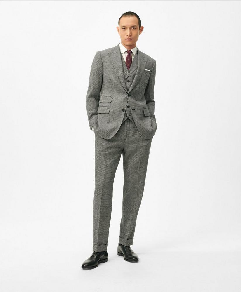 Slim Fit Houndstooth Wool-Cashmere Suit Jacket Product Image