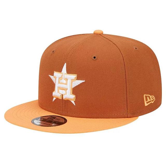 Mens New Era Houston Astros Spring Color Two-Tone 9FIFTY Snapback Hat Product Image