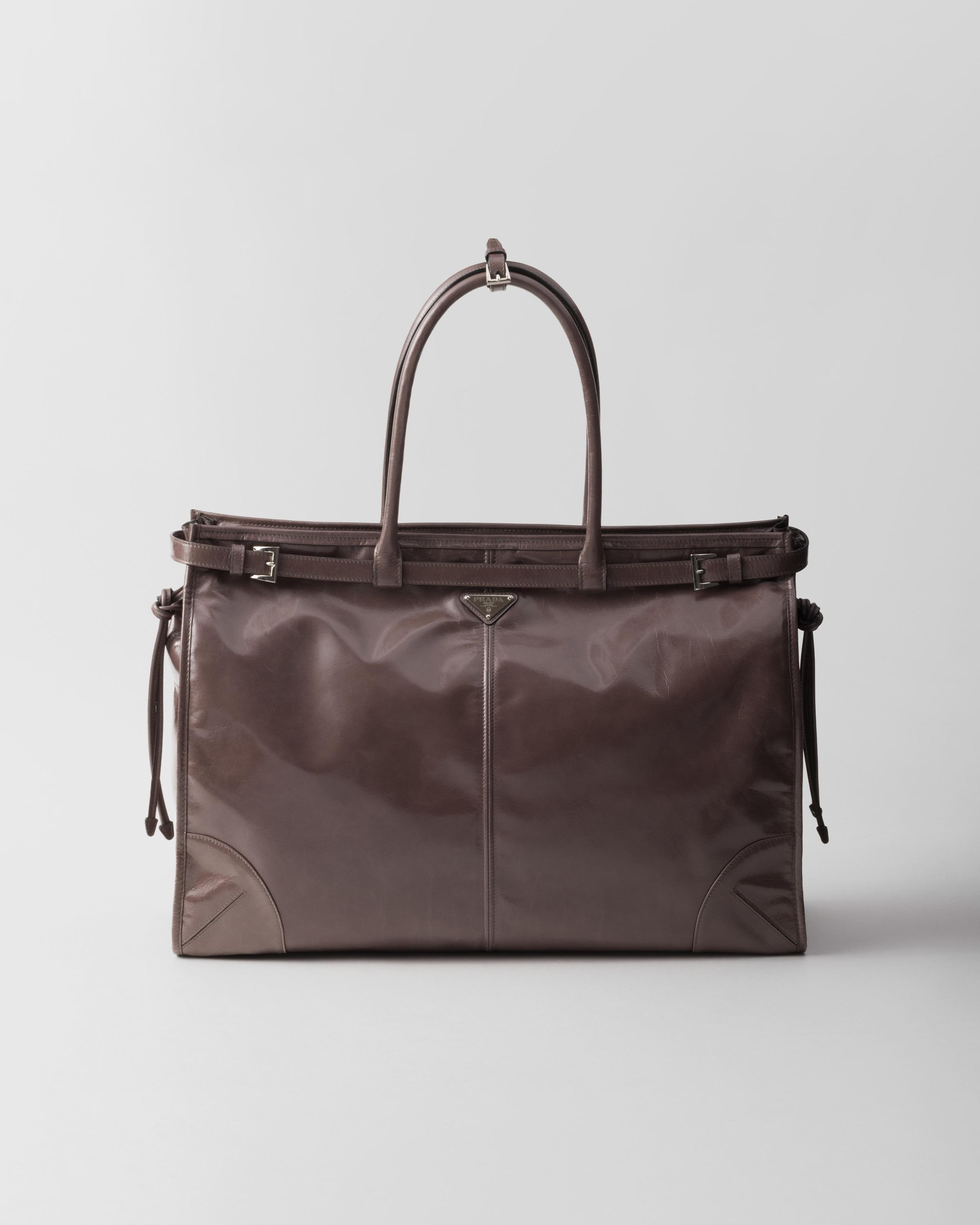 Leather tote bag Product Image