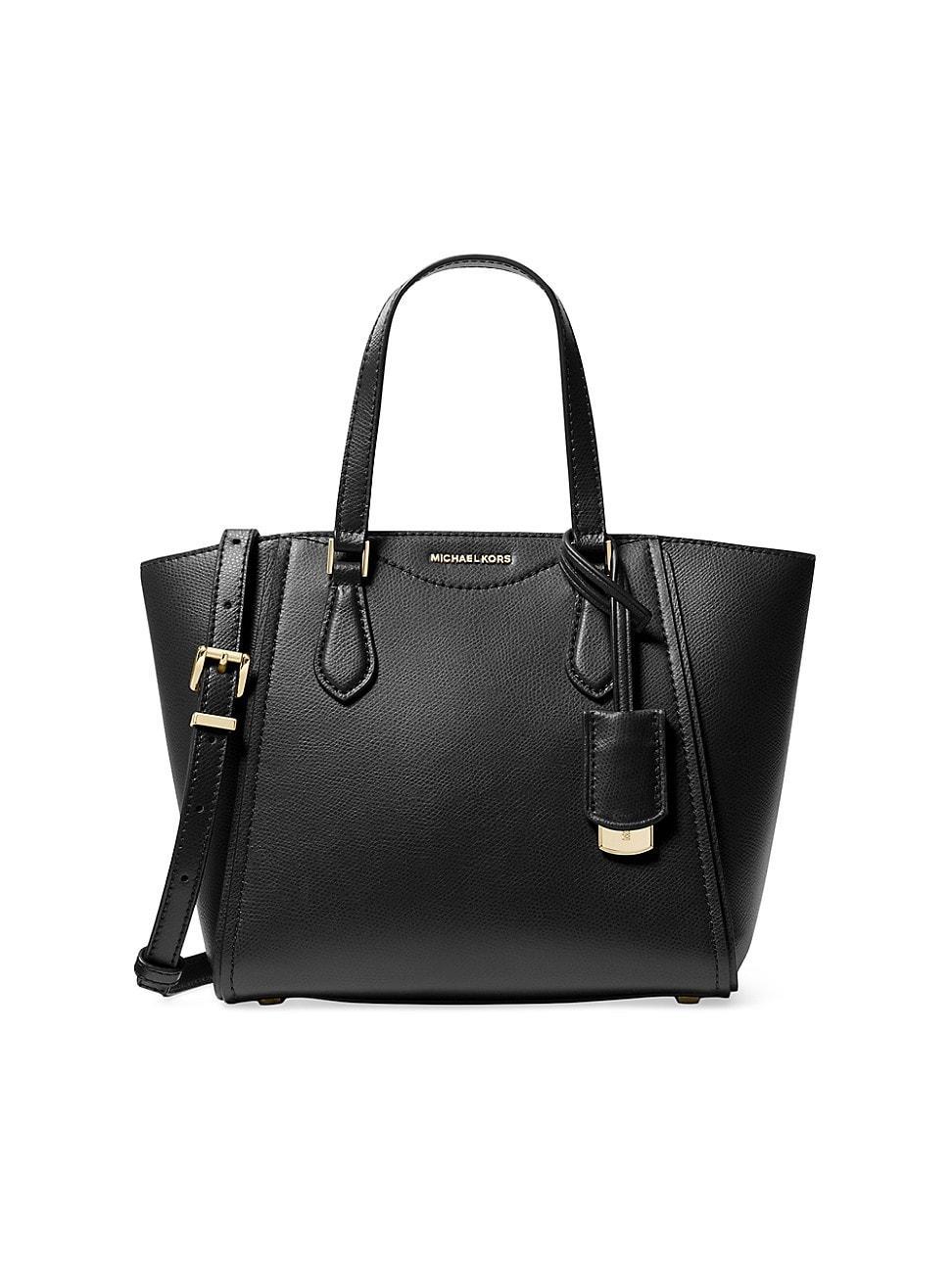 Womens Taryn Small Convertible Leather Tote Bag Product Image