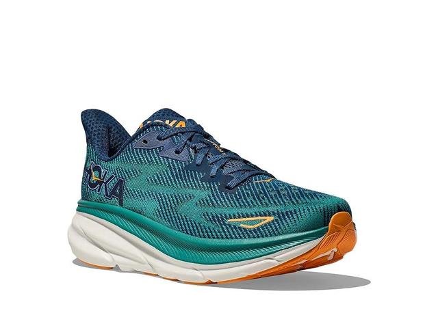 Hoka Men's Clifton 9 (Midnight/Oceanic) Men's Shoes Product Image