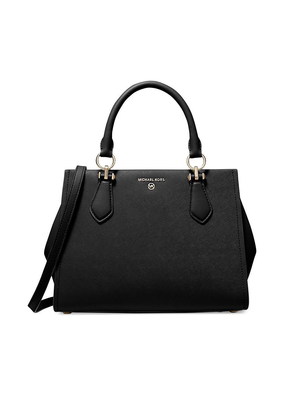 Michael Michael Kors Marilyn Medium Leather Satchel Product Image