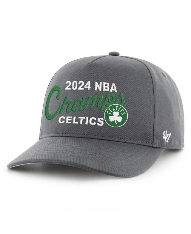 Mens 47 Charcoal Boston Celtics 2024 NBA Finals Champions Hitch Adjustable Hat Product Image