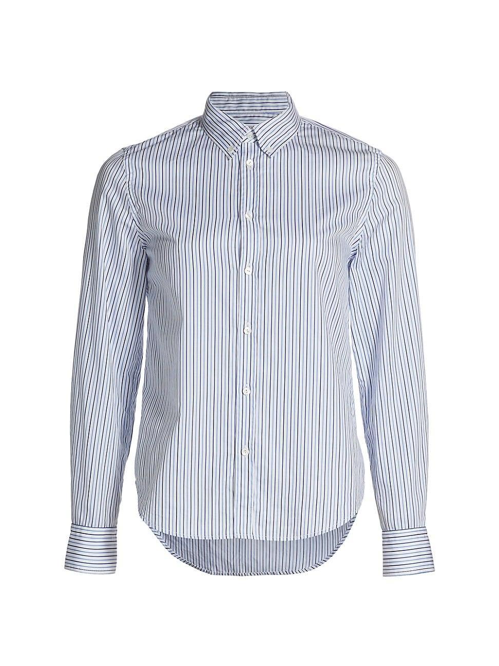 Womens Dyllan Striped Cotton Shirt product image