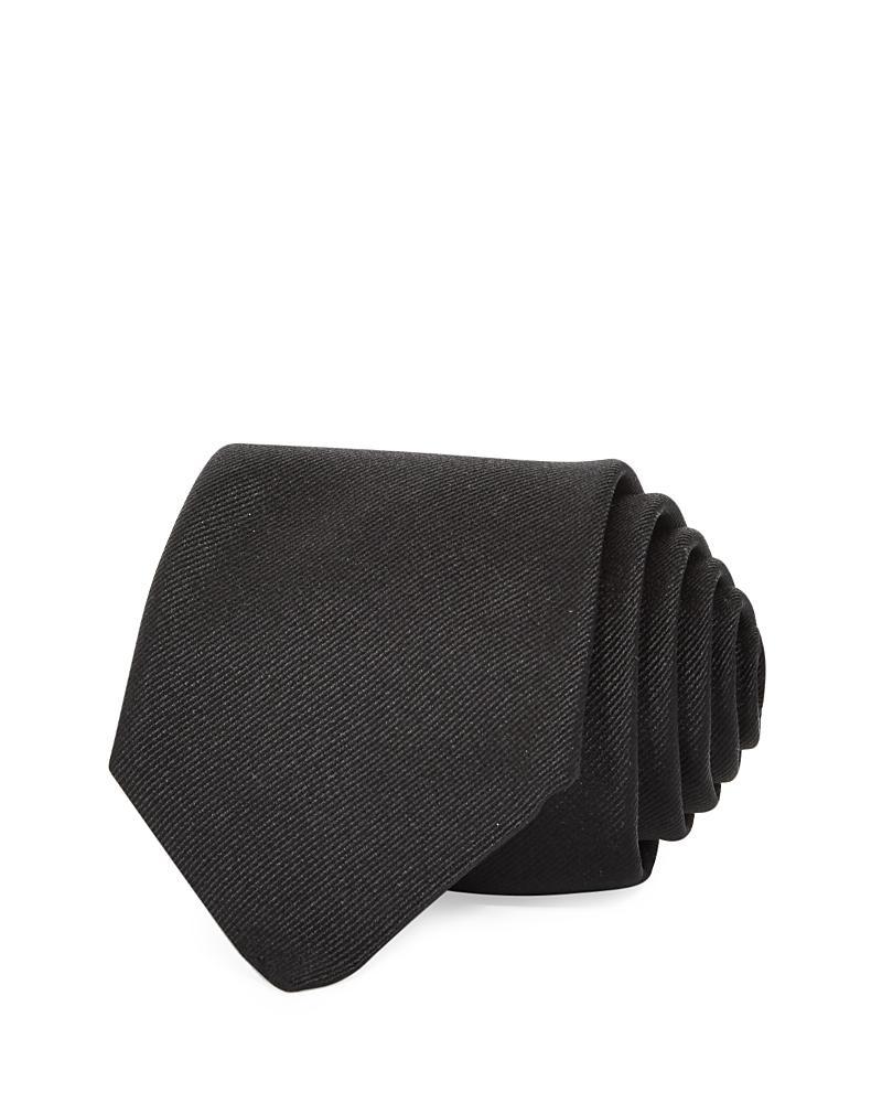 Boss Solid Ribbed Silk Classic Tie Product Image