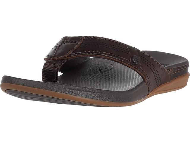 Reef Cushion Lux Brown) Men's Shoes Product Image