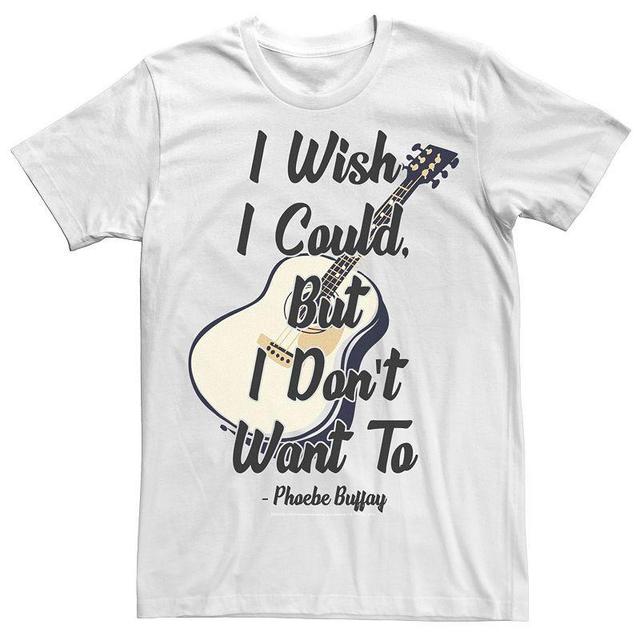 Mens Friends I Wish I Could But I Dont Want To Phoebe Quote Tee Product Image