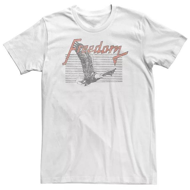 Big & Tall Americana Eagle Flying Freedom Music Tee, Mens Product Image