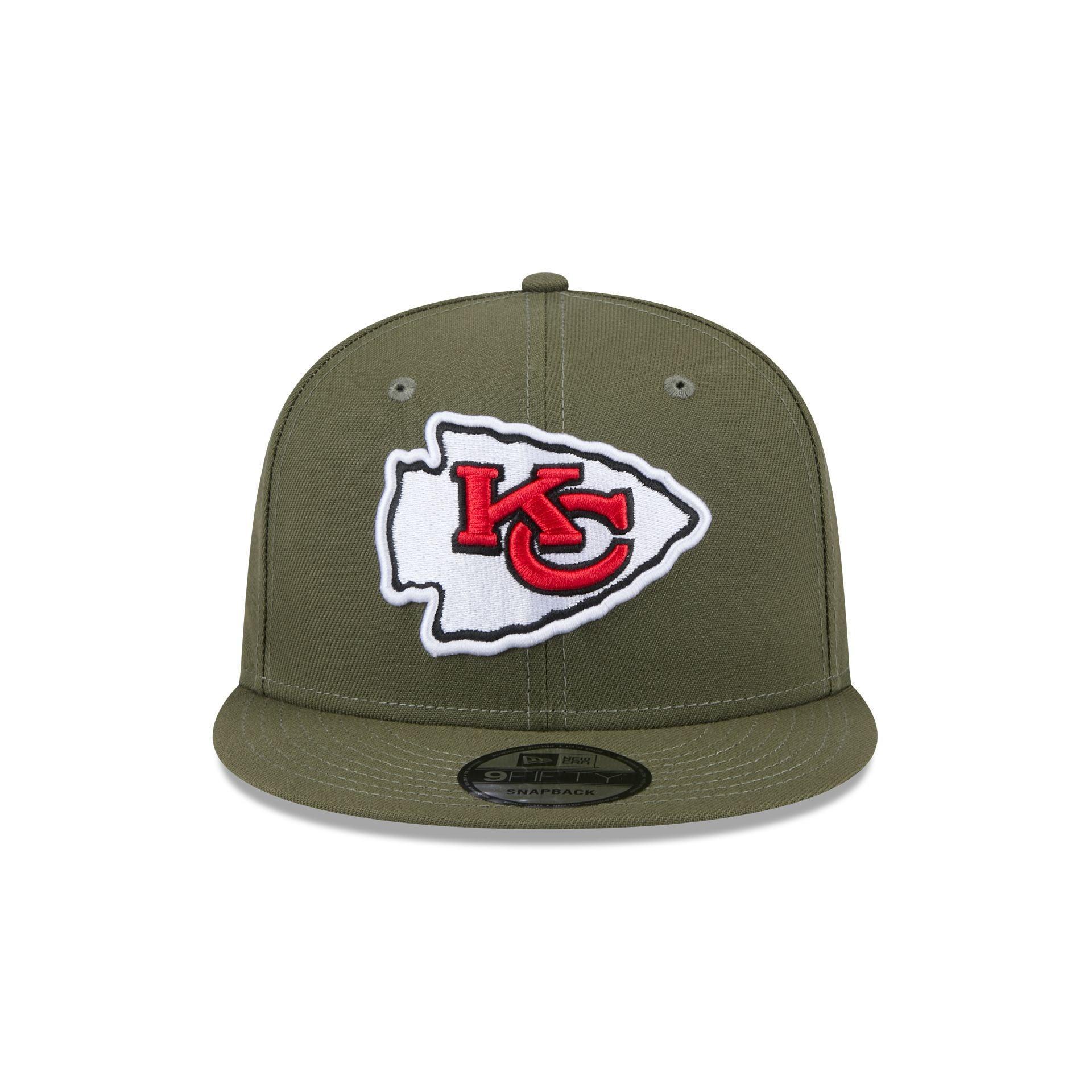 Kansas City Chiefs Olive 9FIFTY Snapback Hat Male Product Image