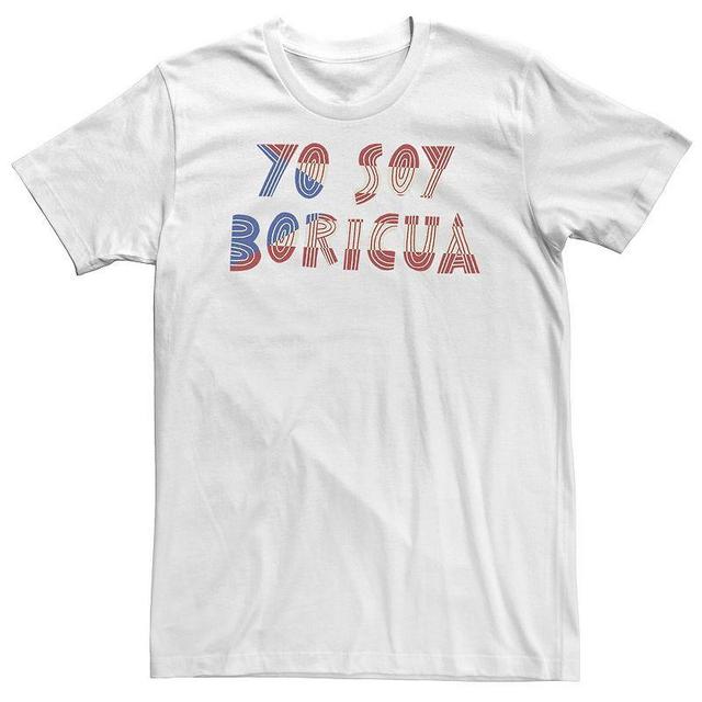 Mens HHM Yo Soy Boricua Line Art Tee, Mens Product Image