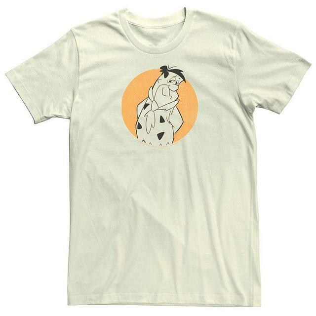 Mens The Flintstones Fred Circle Portrait Tee Product Image