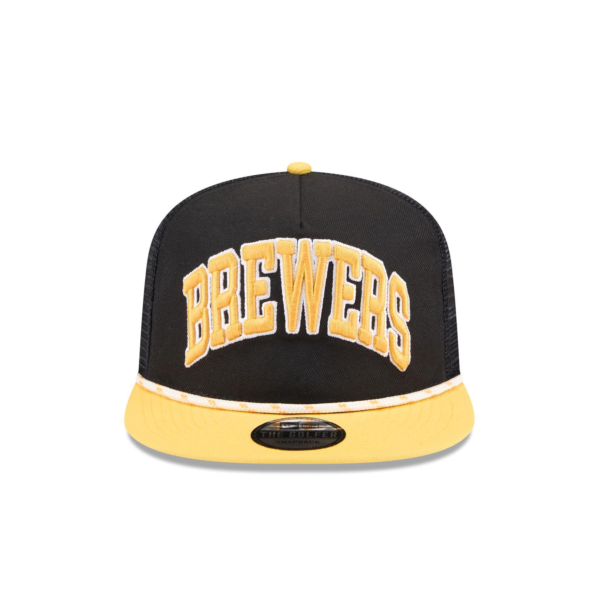 Milwaukee Brewers Throwback Golfer Hat Male Product Image