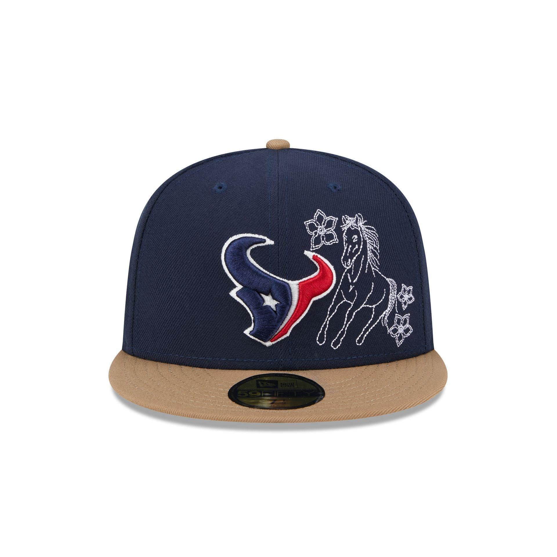 Houston Texans Western Khaki 59FIFTY Fitted Hat Male Product Image