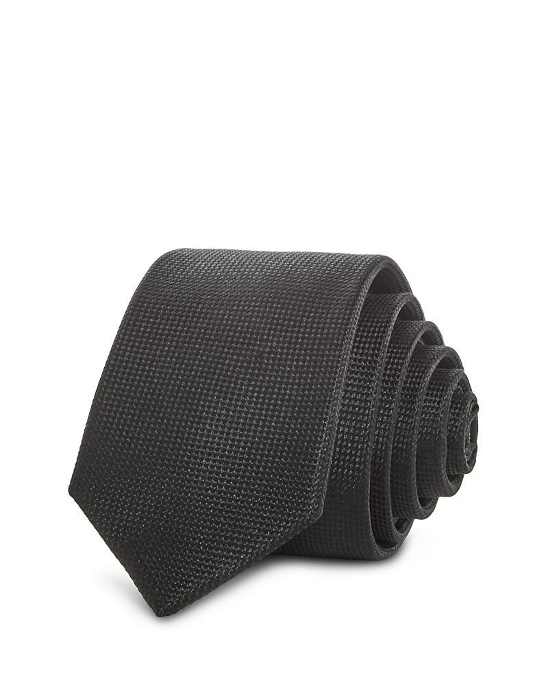 The Mens Store at Bloomingdales Silk Skinny Textured Tie - 100% Exclusive Product Image