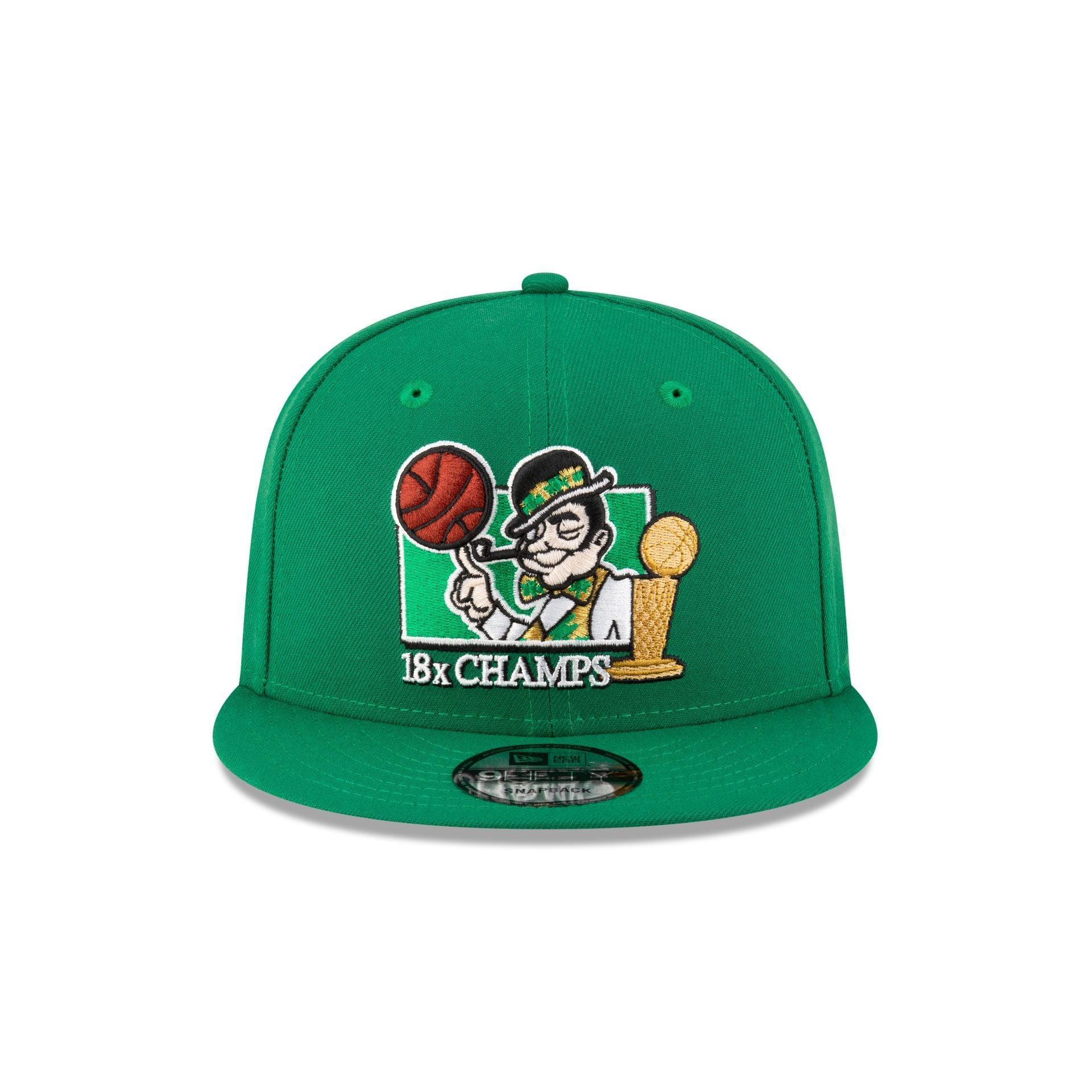 Boston Celtics 18x Champs Lucky Green 9FIFTY Snapback Hat Male Product Image