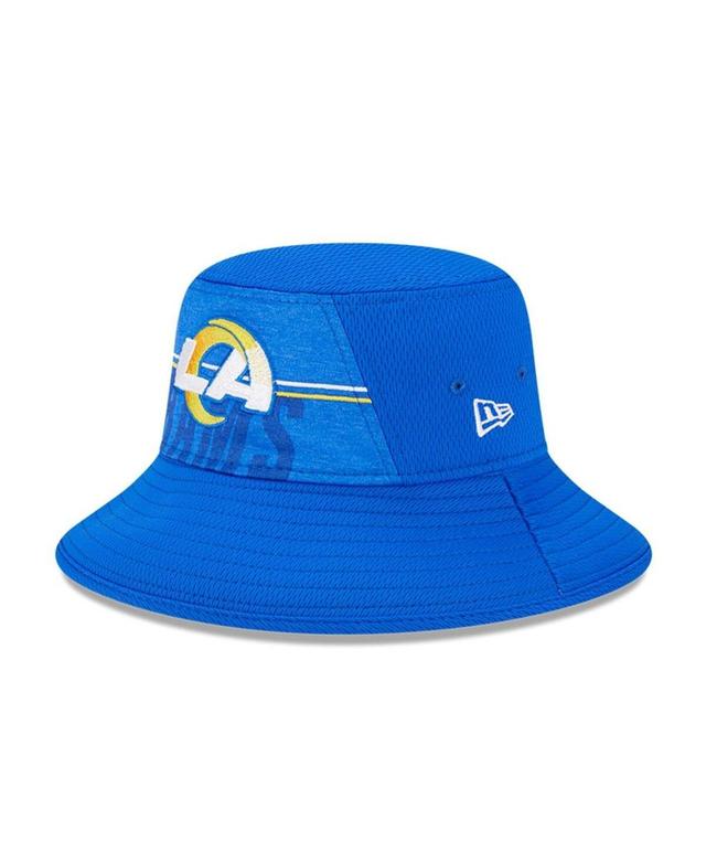 Mens New Era Royal Los Angeles Rams 2023 NFL Training Camp Stretch Bucket Hat Product Image