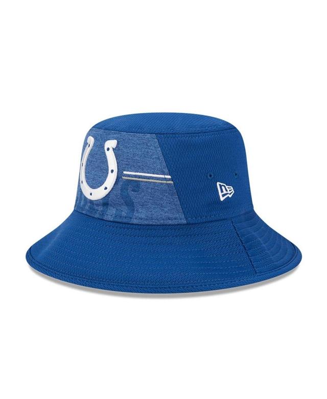 Mens New Era Royal Indianapolis Colts 2023 NFL Training Camp Stretch Bucket Hat Product Image