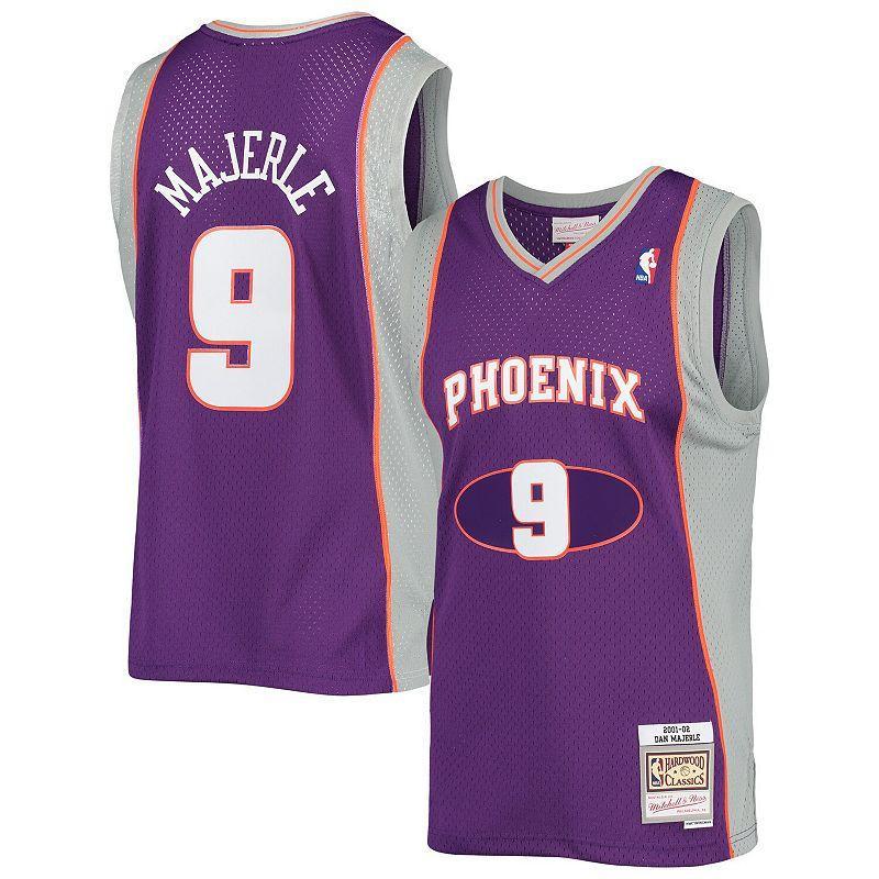 Mens Mitchell & Ness Dan Majerle Purple Phoenix Suns 2001-02 Hardwood Classics Swingman Jersey Product Image