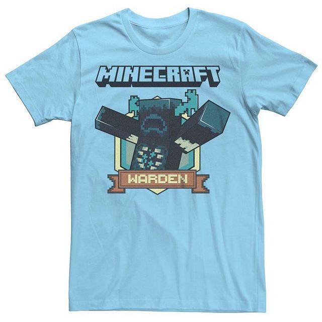 Mens Minecraft Warden Badge Graphic Tee Product Image