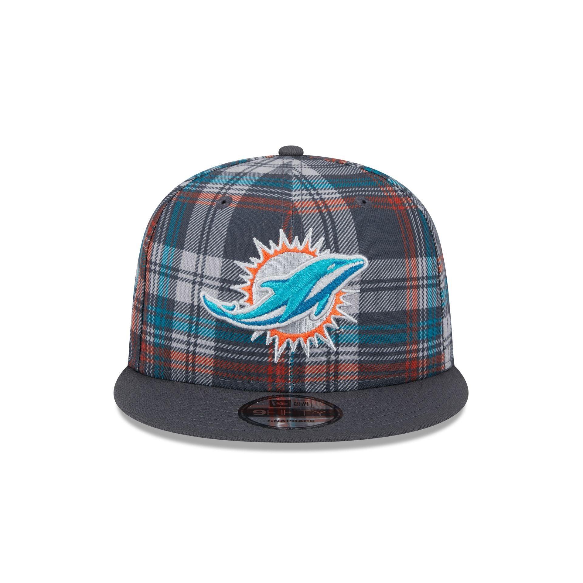 Miami Dolphins 2024 Sideline Statement Gray 9FIFTY Snapback Hat Male Product Image