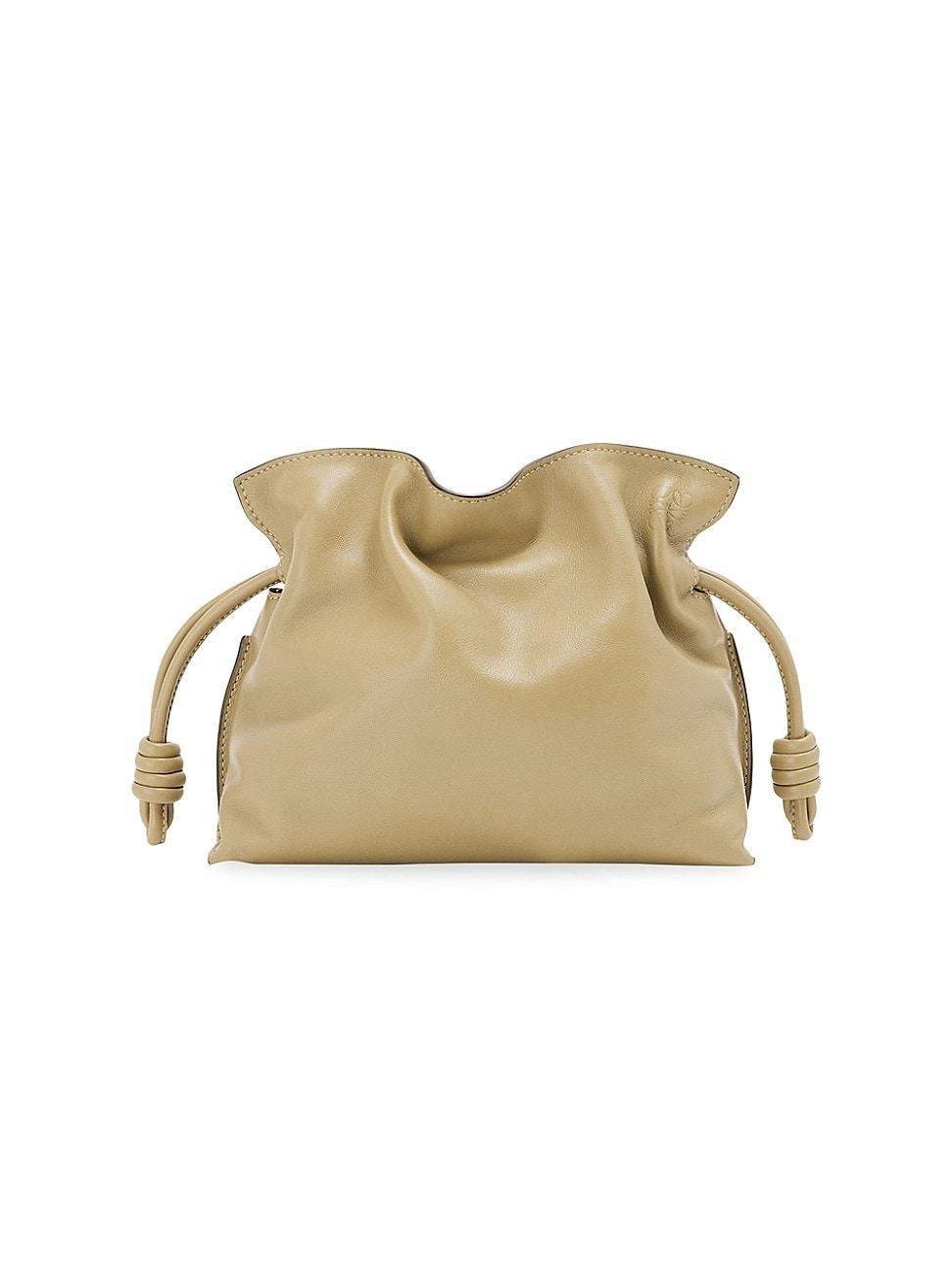 Loewe Mini Flamenco Leather Clutch Product Image