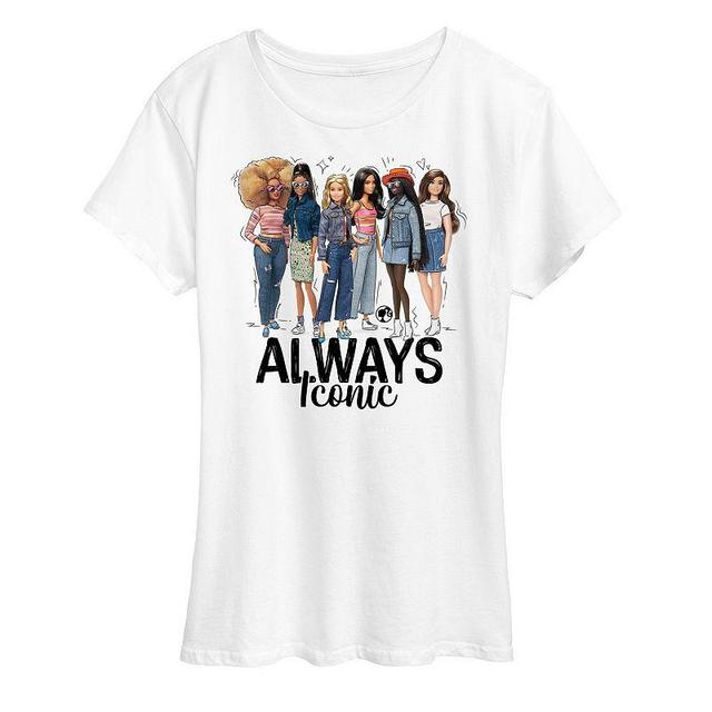 Womens Barbie Always Iconic Graphic Tee Product Image