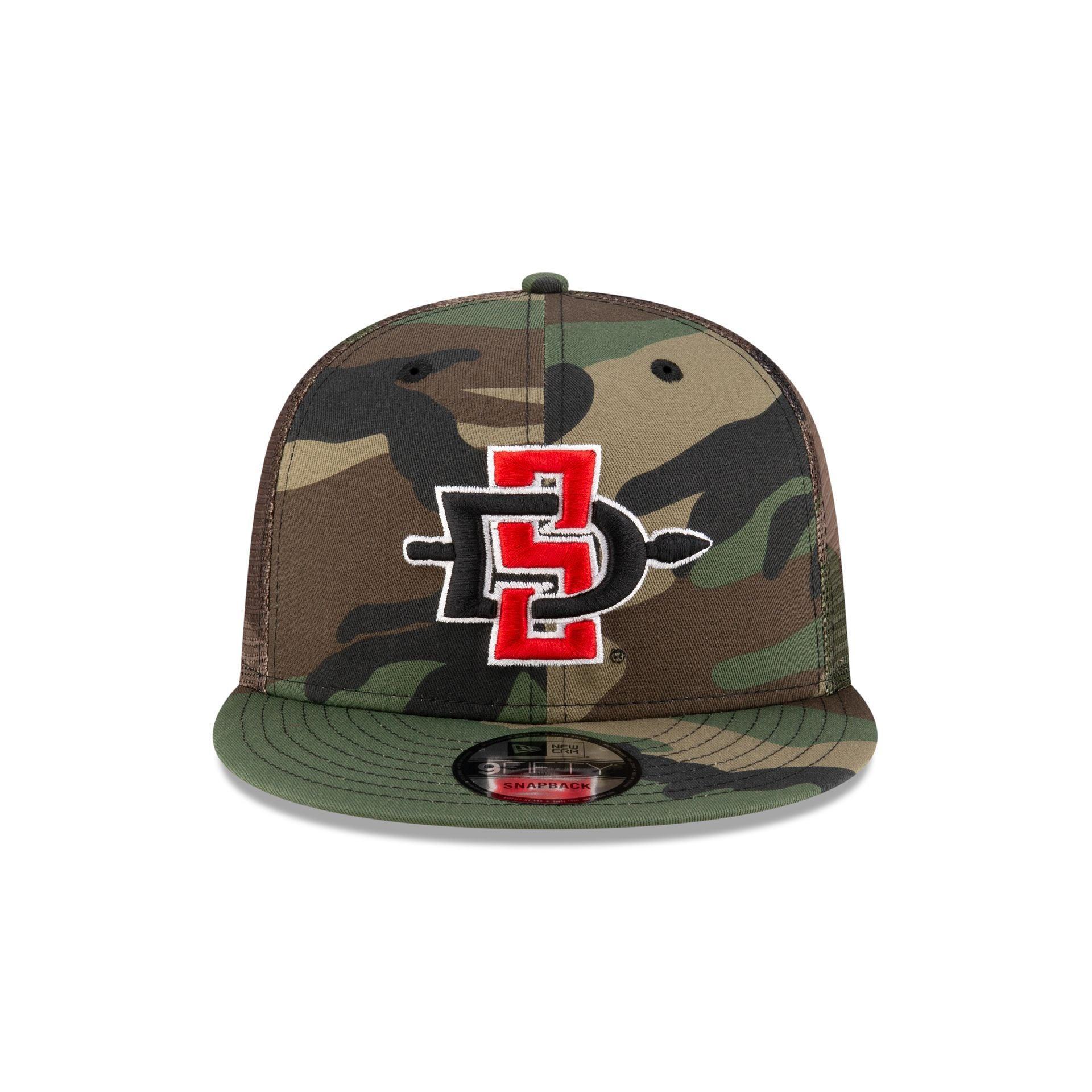 San Diego State Aztecs Camo 9FIFTY Trucker Hat Male Product Image