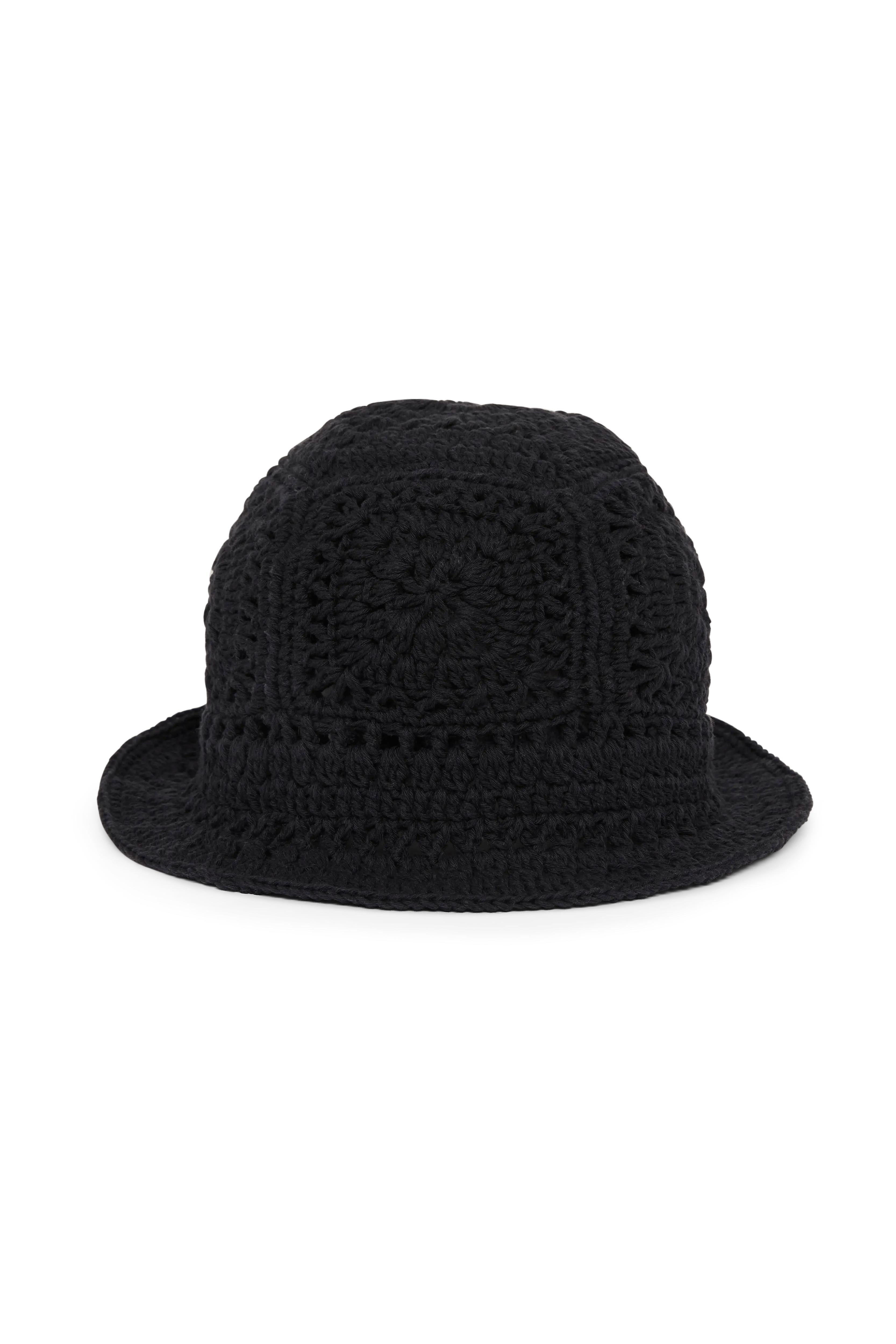 Cala Bianca Crochet Hat Black - Final Sale Product Image