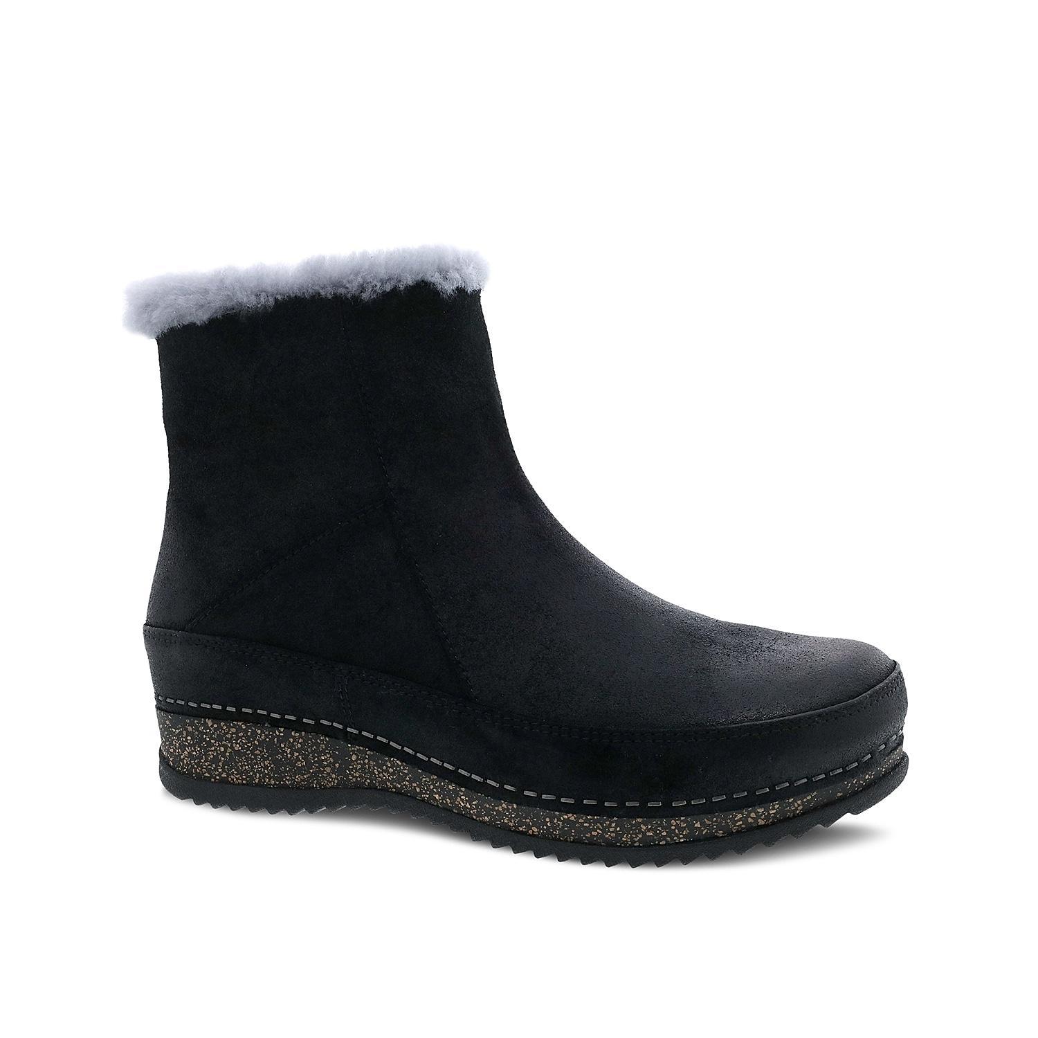 Dansko Mitzy Faux Fur Zip Bootie Product Image