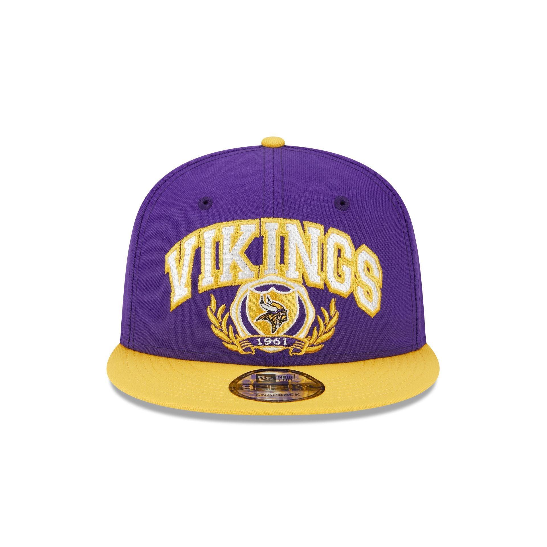 Minnesota Vikings Team Establish 9FIFTY Snapback Hat Male Product Image