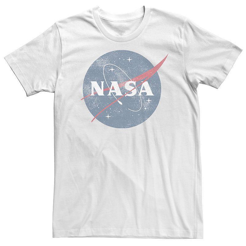 Big & Tall NASA Pastel Blue Logo Tee, Mens Product Image