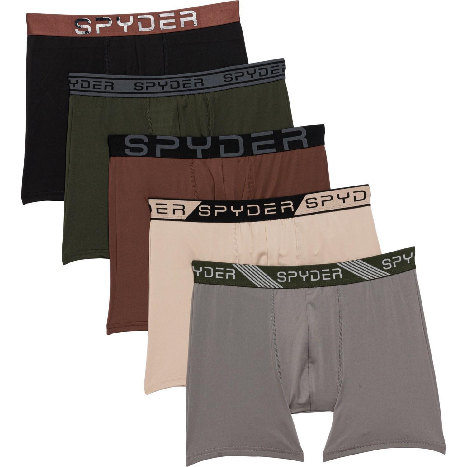 Spyder All-Performance Knit Boxer Briefs - 5-Pack Product Image