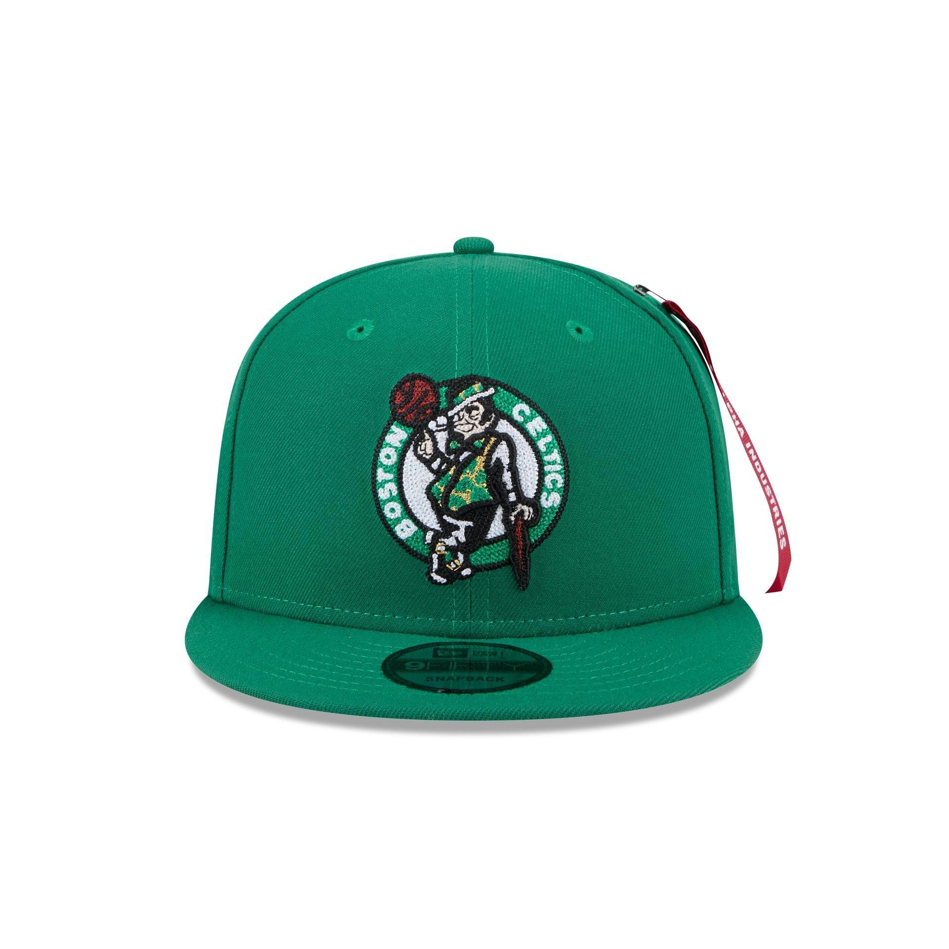 Alpha Industries x Boston Celtics Green 9FIFTY Snapback Hat Male Product Image