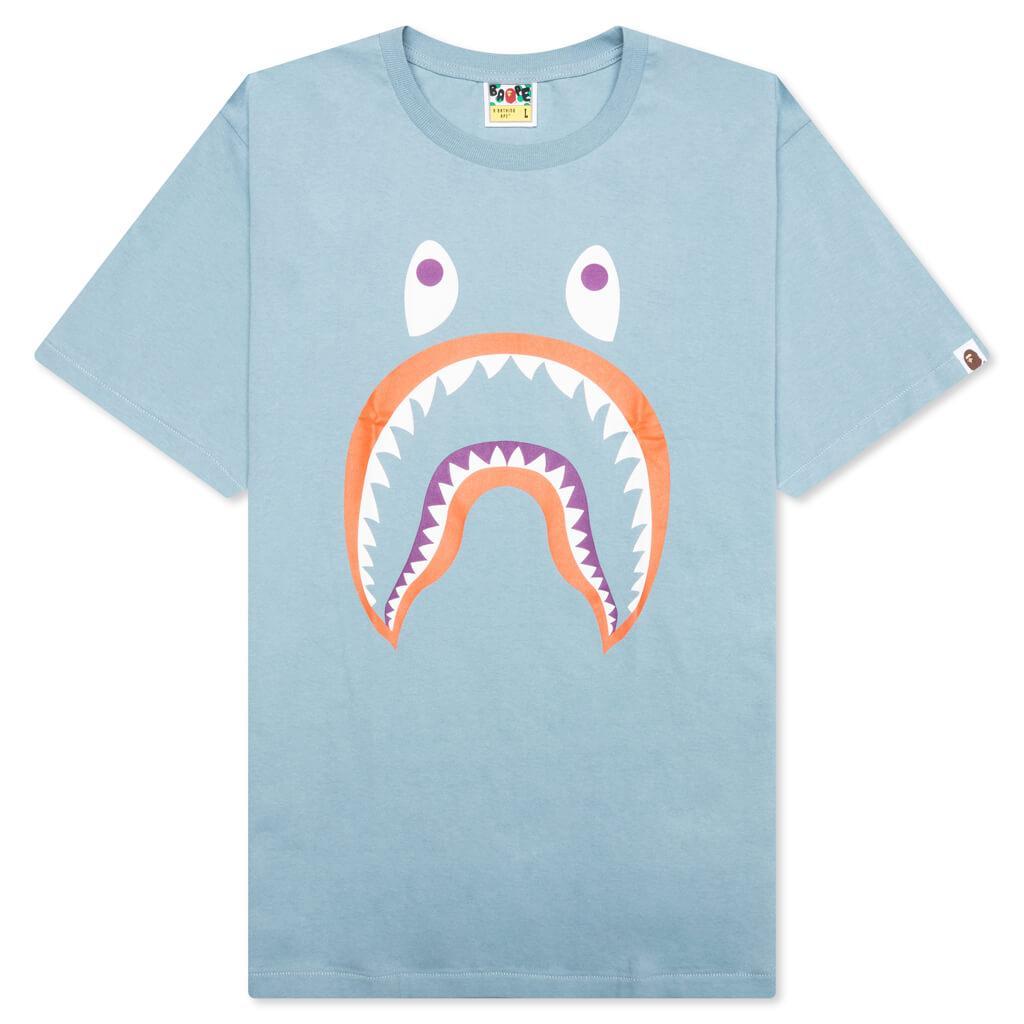 Colors Shark Ponr Tee - Sax Male Product Image