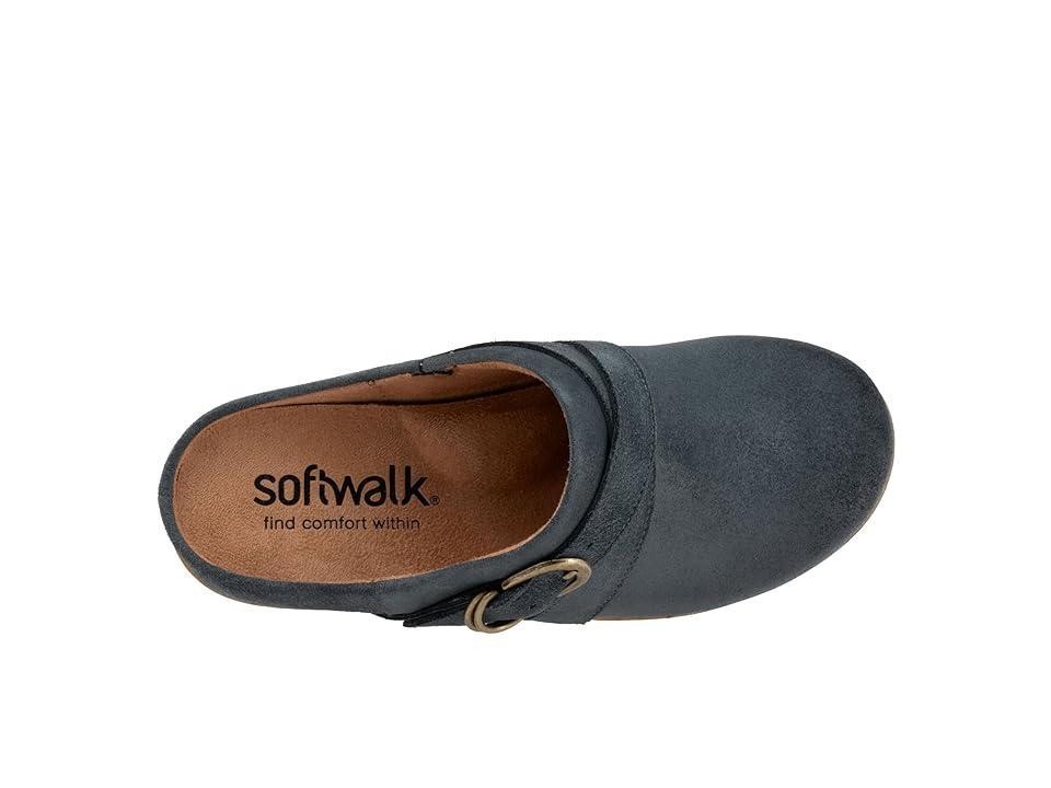 SoftWalk Arvada Twist (Navy Nubuck) Women's Shoes Product Image